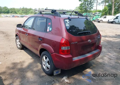 2007 Hyundai Tucson Gls from USA, damaged, VIN KM8JM12B47U561135